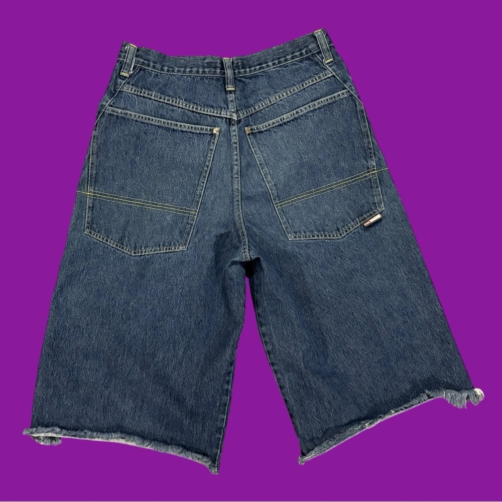 Y2K R2 Hardcore Denim Shorts - Picture 2 of 5